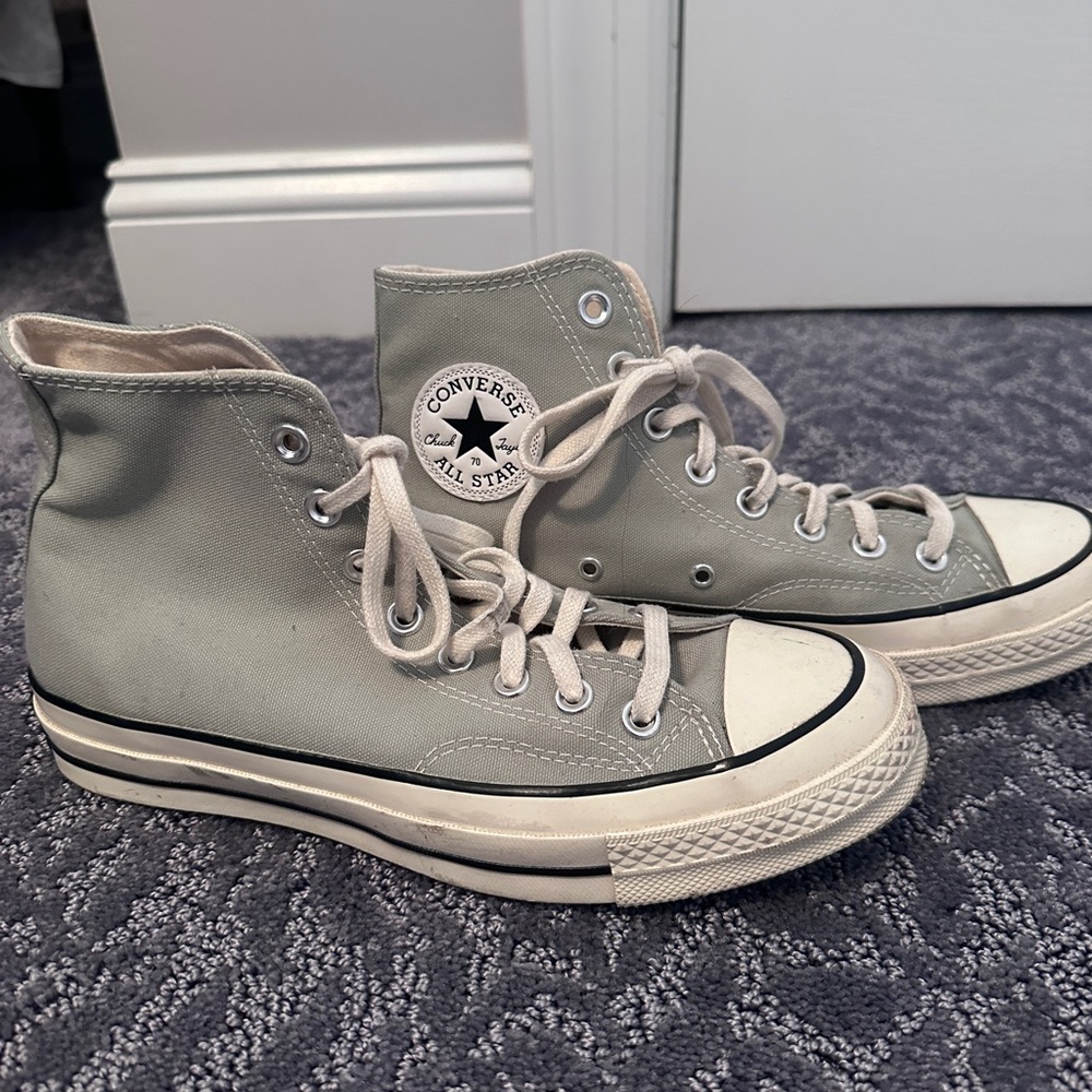 Converse Light Green Chuck Taylor High-Tops